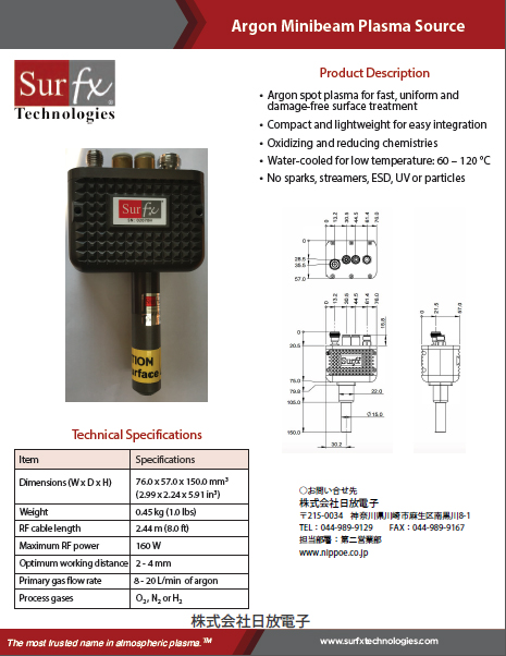 アルゴン・ミニビーム資料